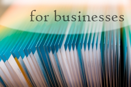 Information for businesses